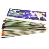 Свеча бенгальская 160 мм «Волшебные огни» крас, желт, зелен, голуб, бел, фиол