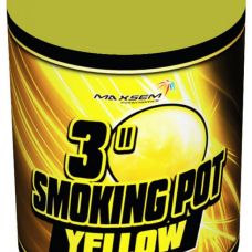 Цветной дым Smoking Pot 3" Желтый (60сек)