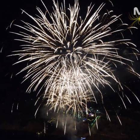 Наземное пиротехническое шоу и музыкальный фейерверк от Масс Эффект | Leka May - Верь в волшебство