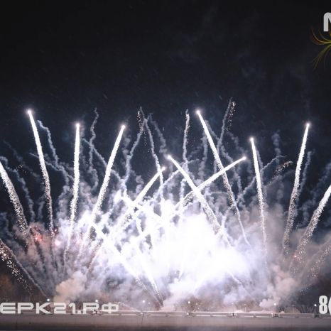 Грандиозный фейерверк на День рождения от Масс Эффект г. Чебоксары