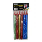 Фонтаны на Торт 18см (Разноцветные)